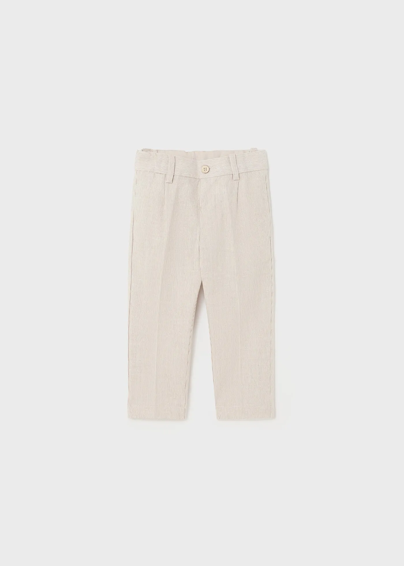 1547 - Dressy linen pants for baby boy - Coconut st