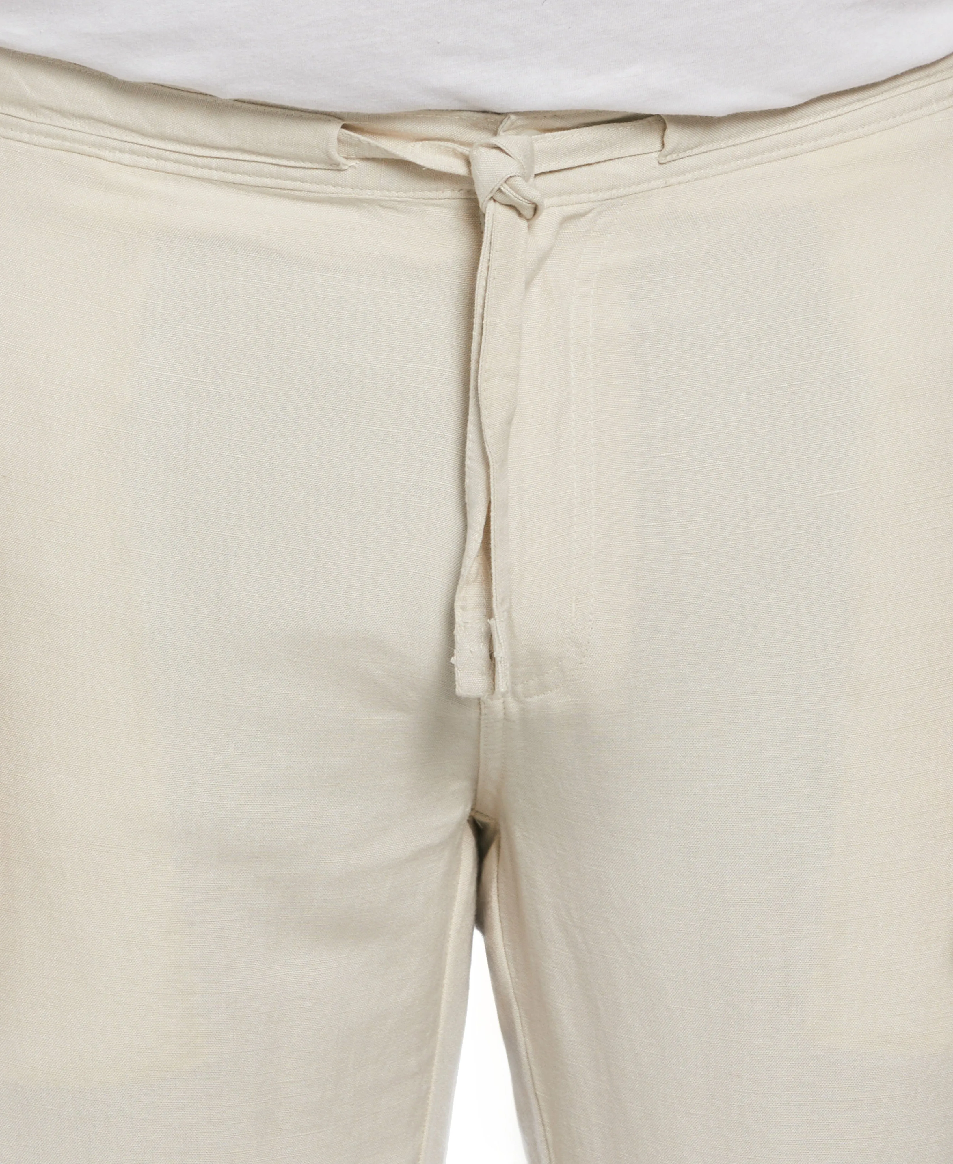 Big & Tall Linen-Blend Core Drawstring Pants