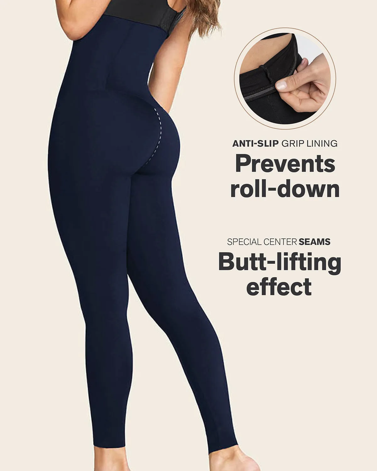 Extra High Waisted Firm Compression Legging