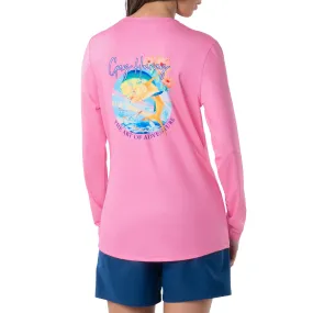 Ladies Mahi Mahi Long Sleeve Sun Protection Shirt