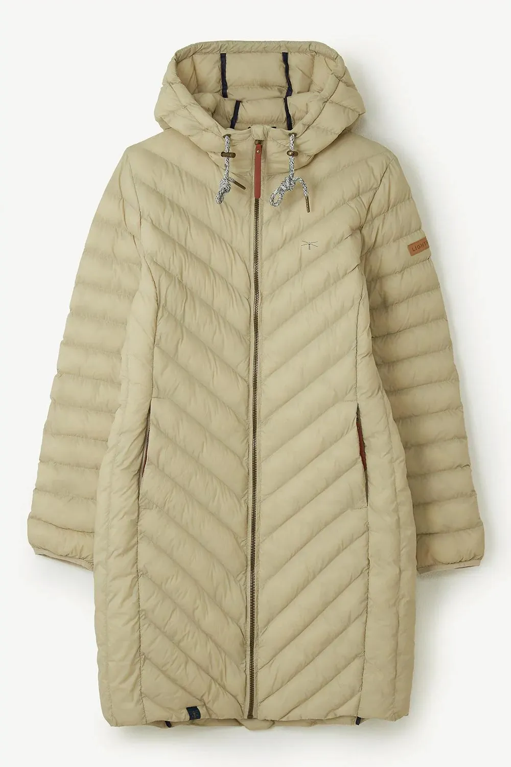 Lighthouse Laurel Padded Ladies Coat