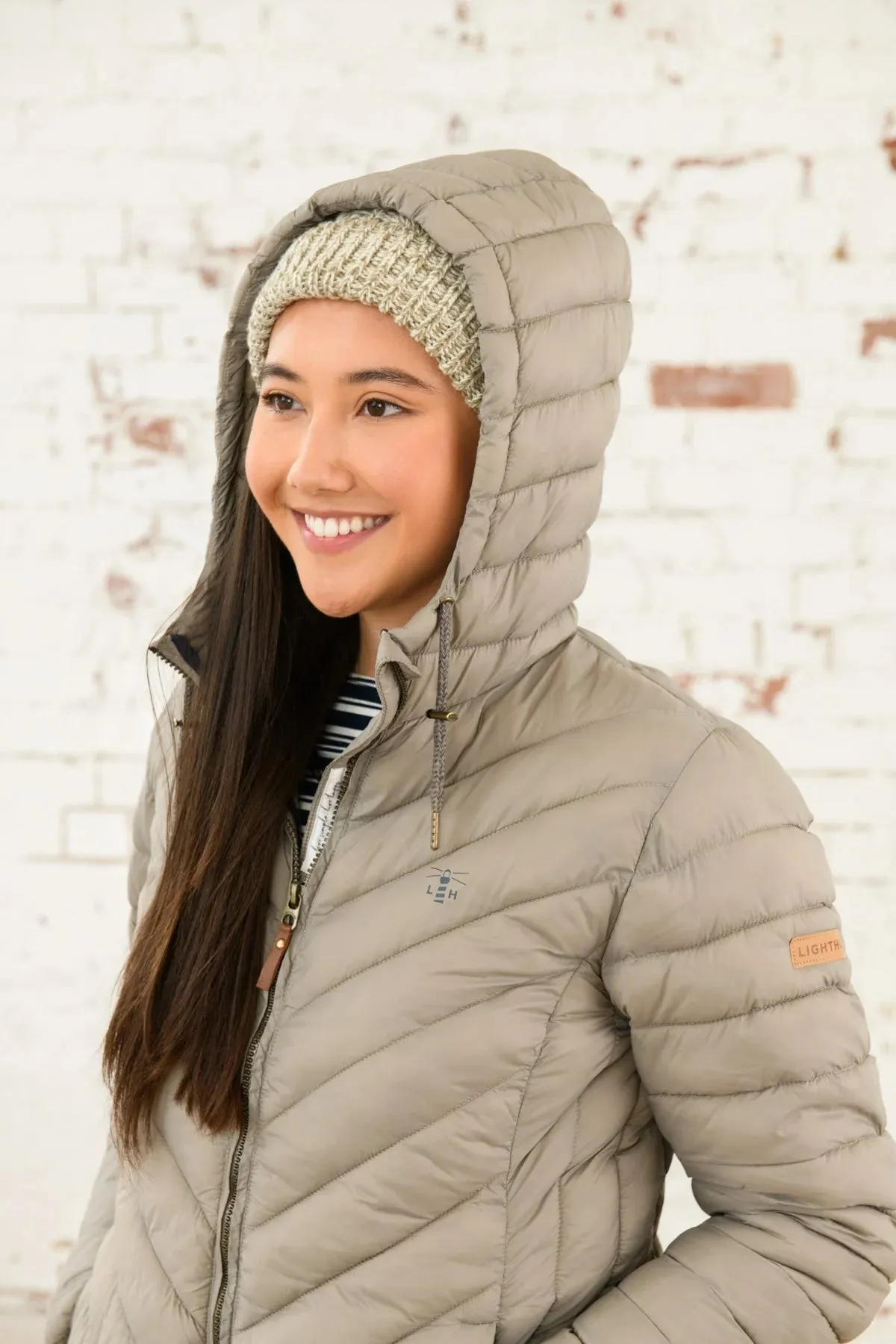 Lighthouse Laurel Padded Ladies Coat