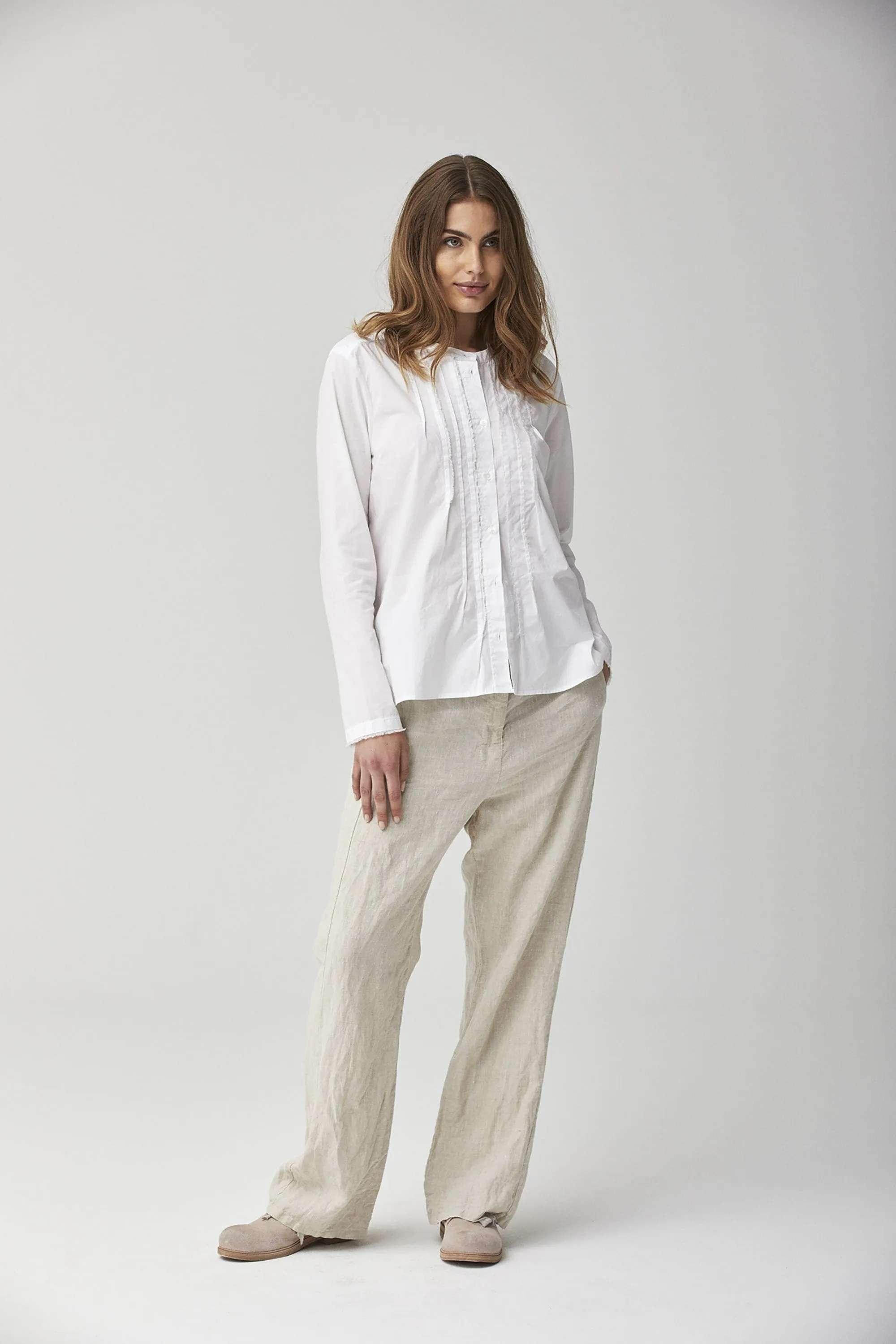 Linen Wide Pants