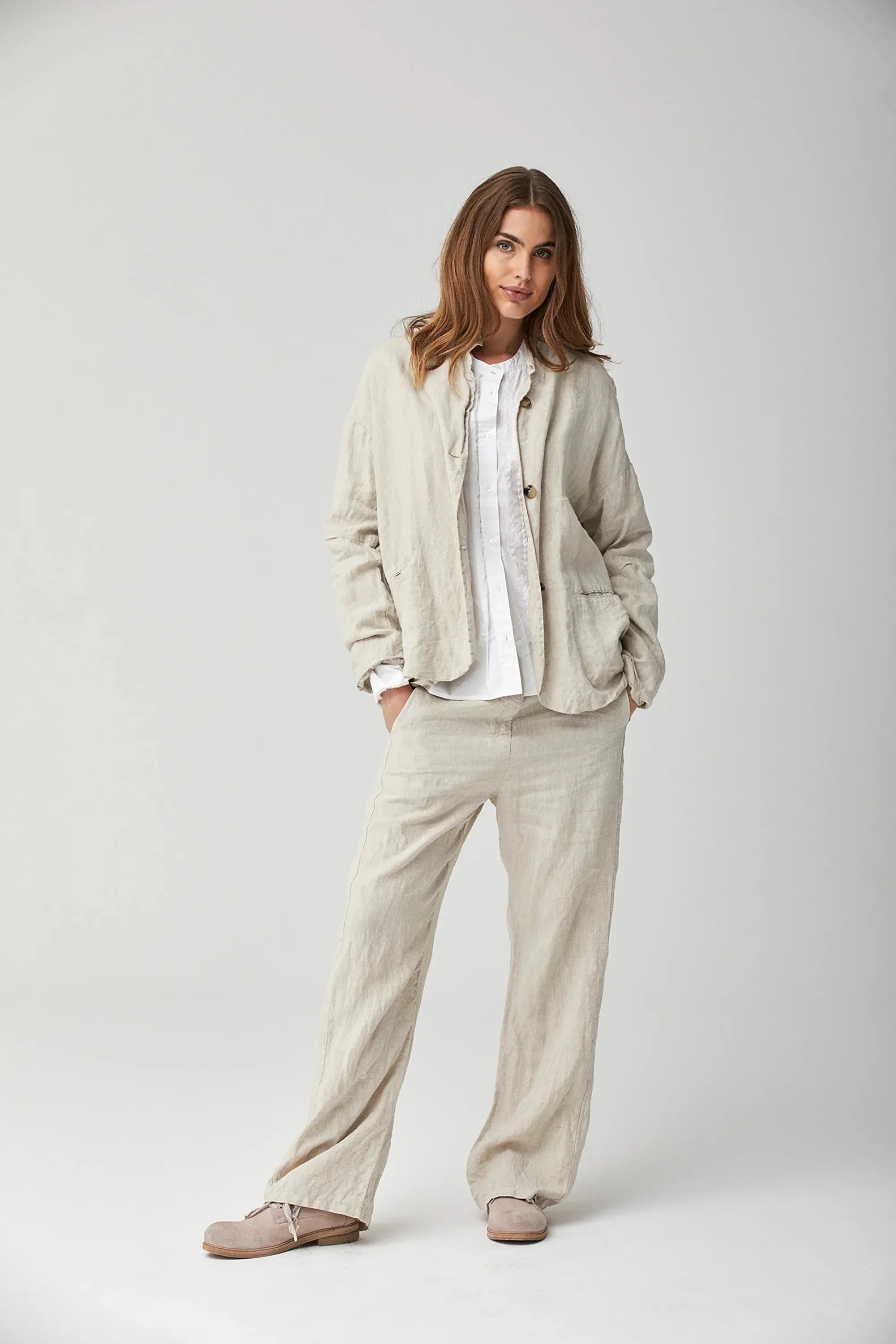 Linen Wide Pants