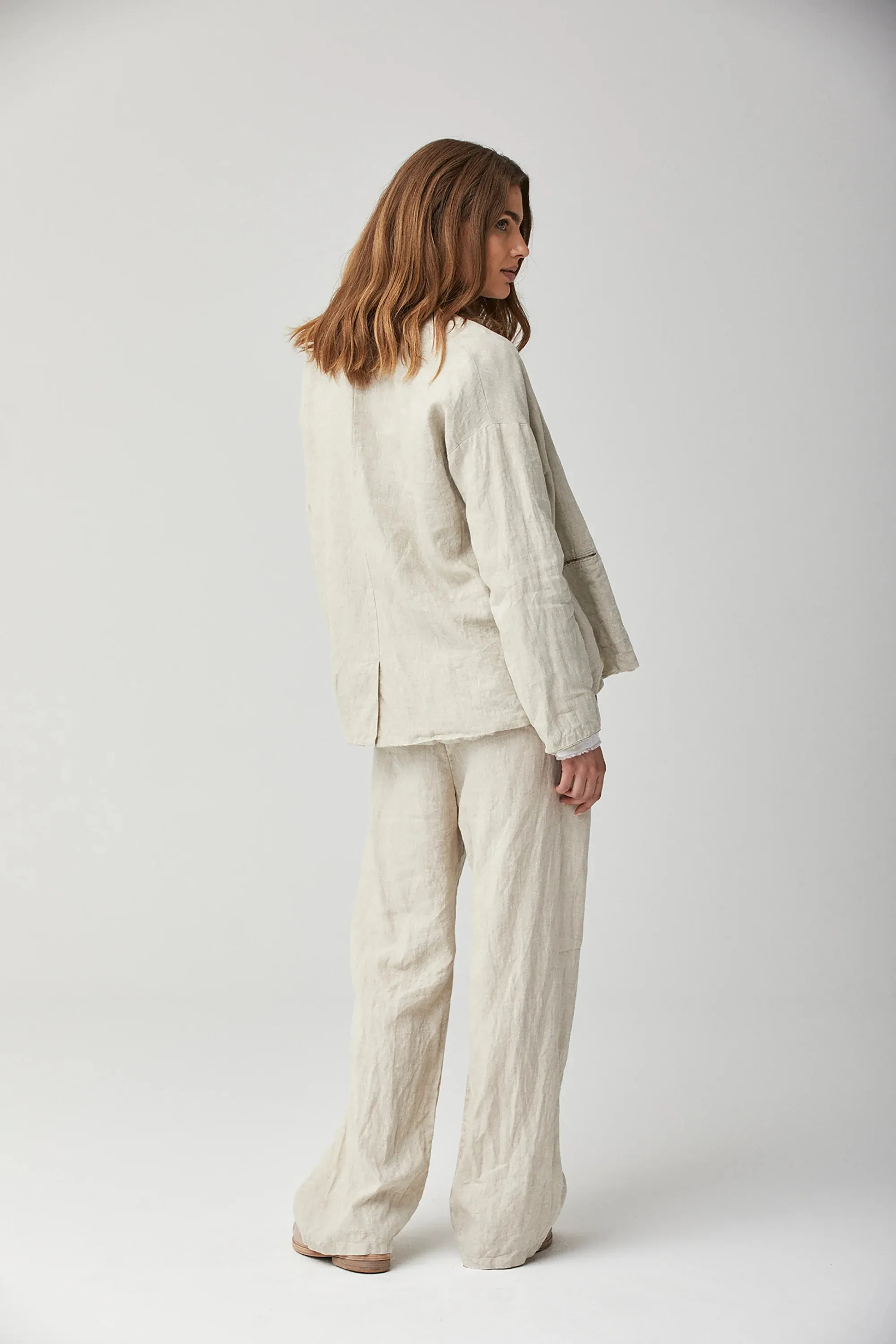 Linen Wide Pants