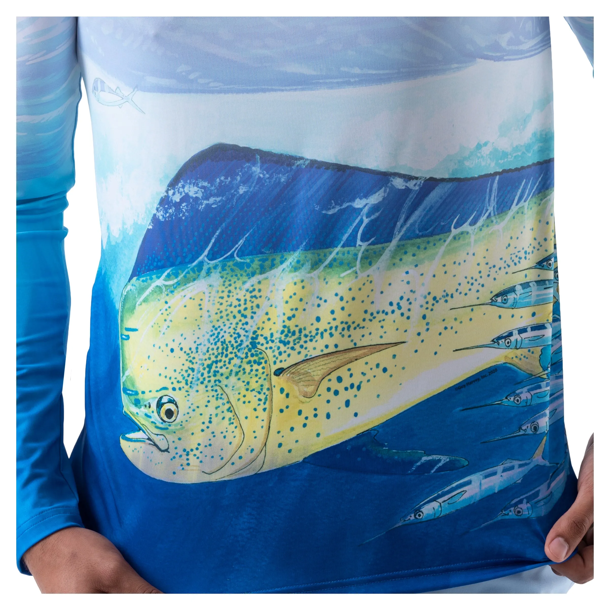 Men's Mahi Mahi Long Sleeve Sun Protection Shirt