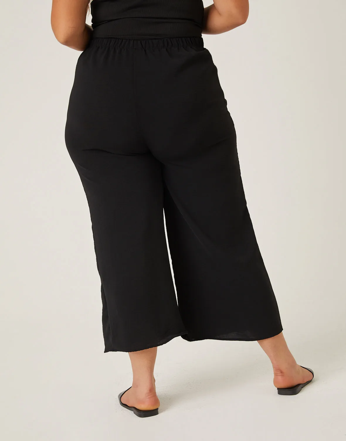 Plus Size Flowy Woven Pants