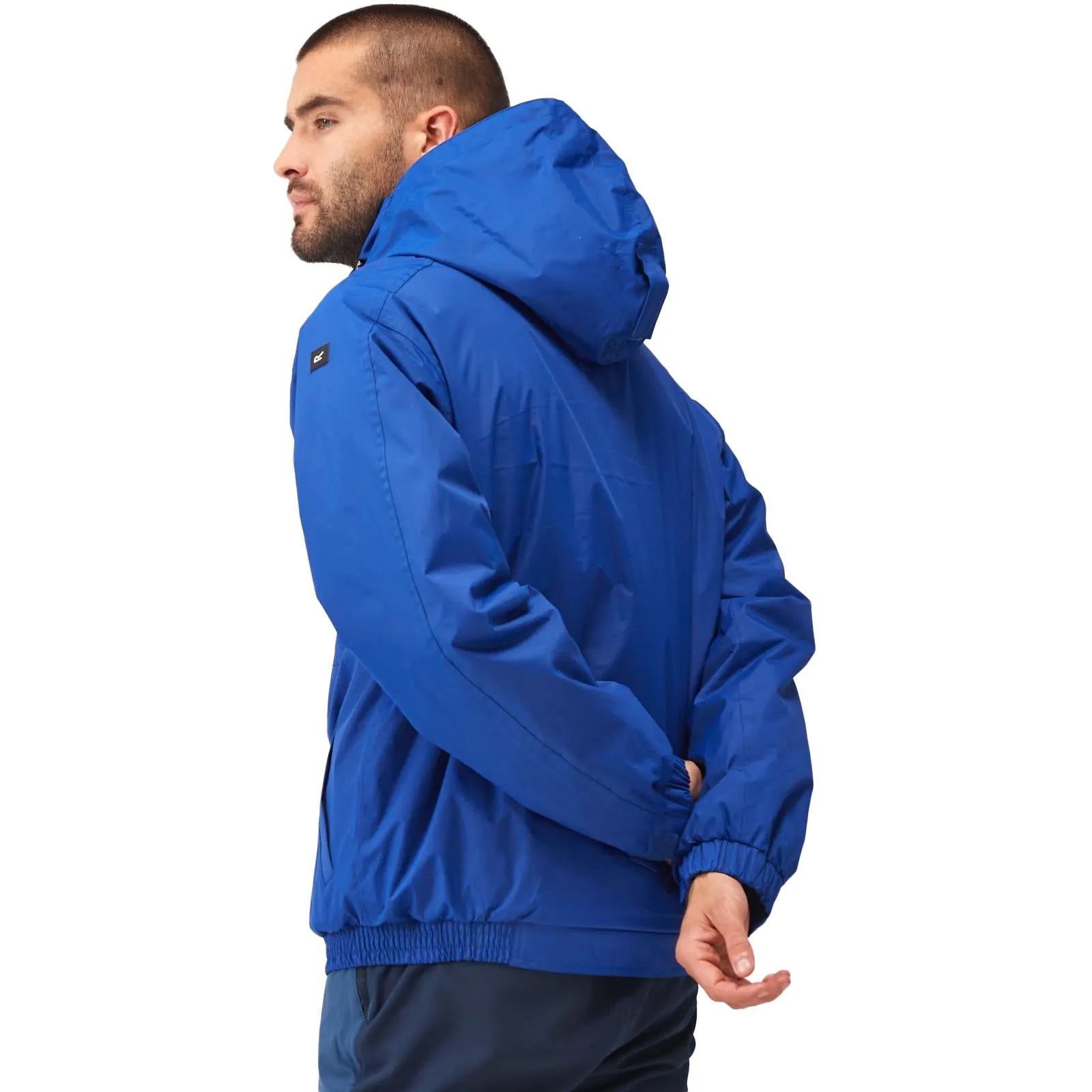 Regatta Mens Niviston Hooded Waterproof Walking Jacket - Navy