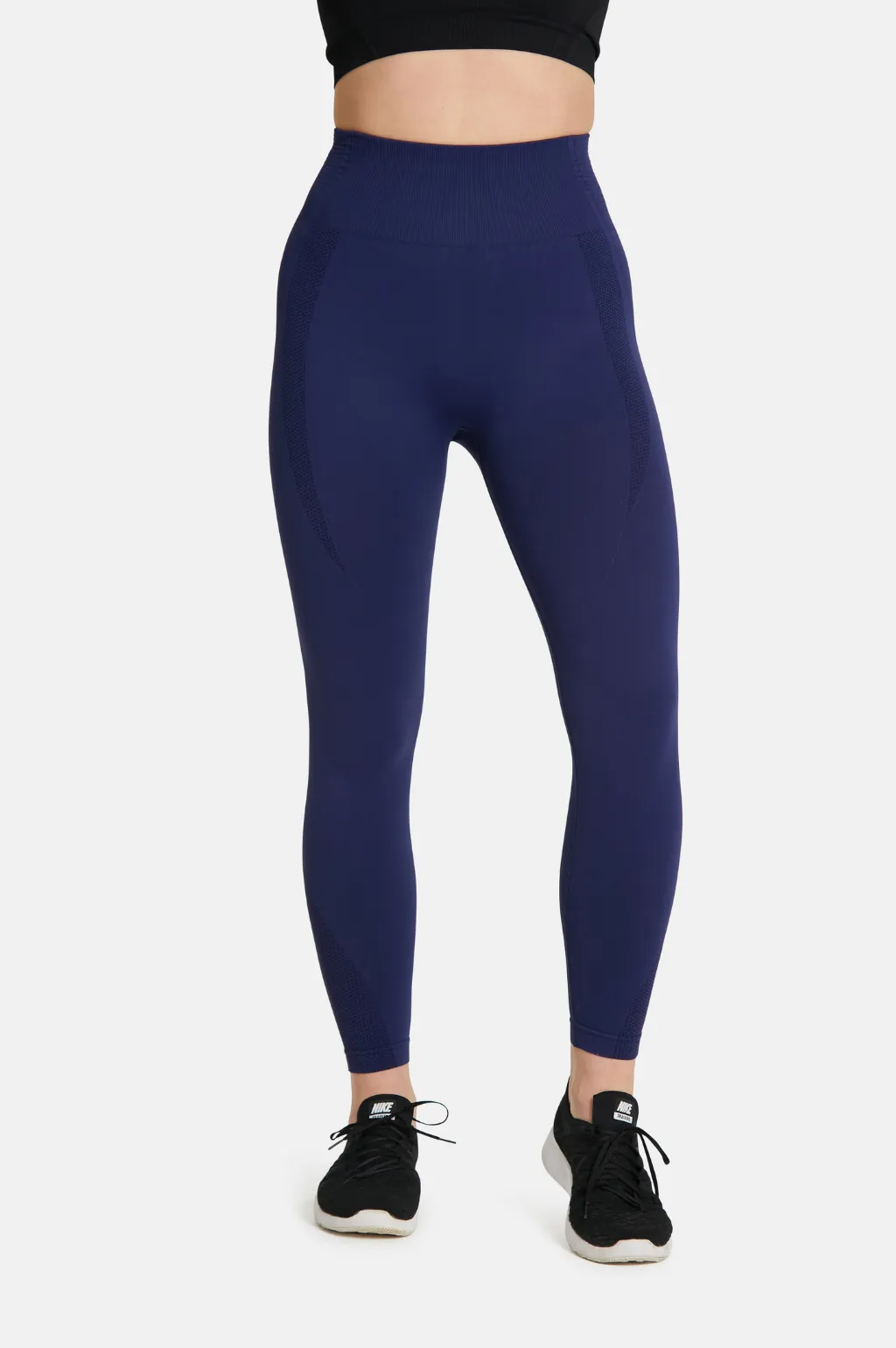 Seamless Compression Leggings V2 in Navy