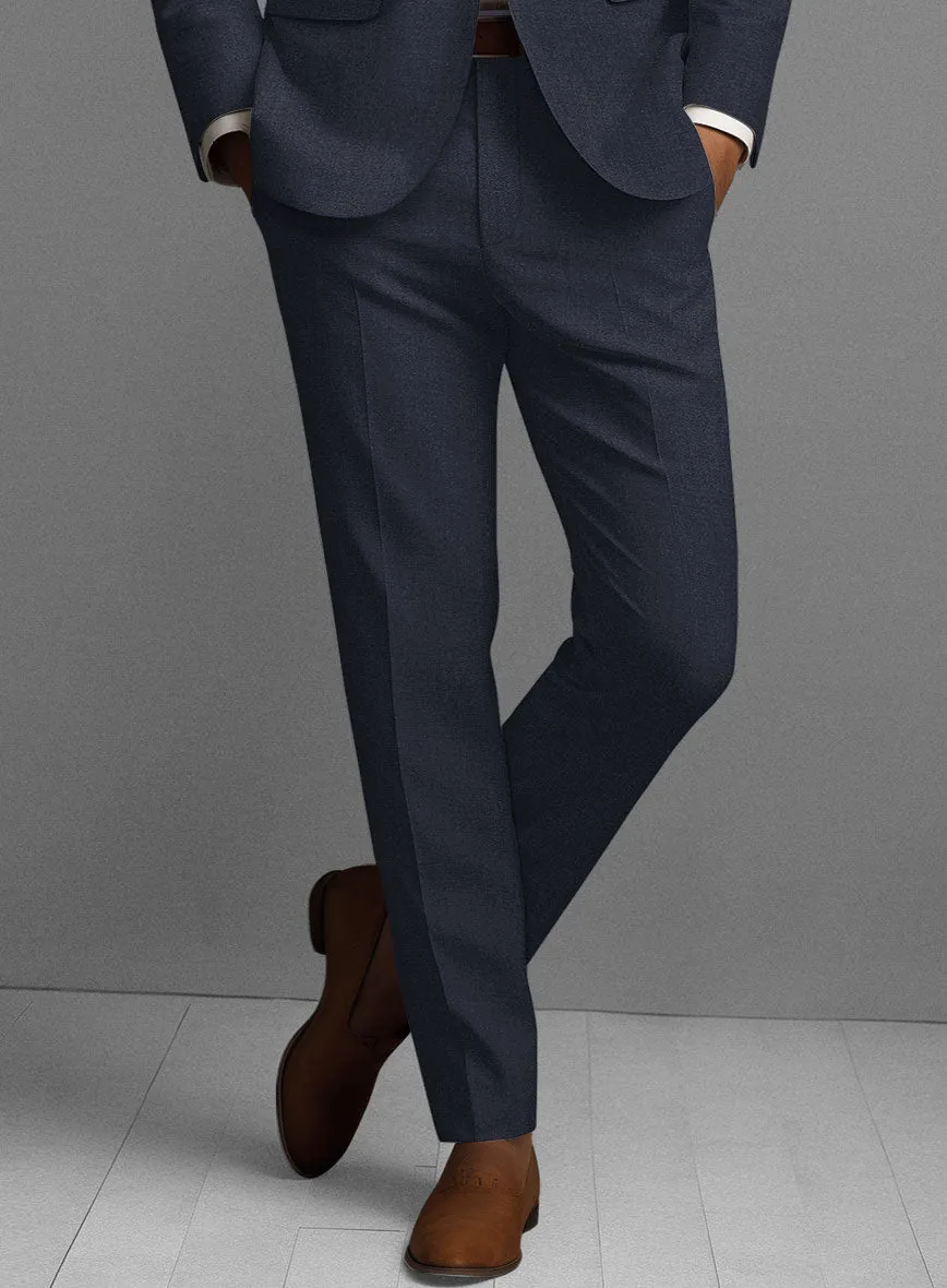 Solbiati Pericle Dark Blue Linen Pants