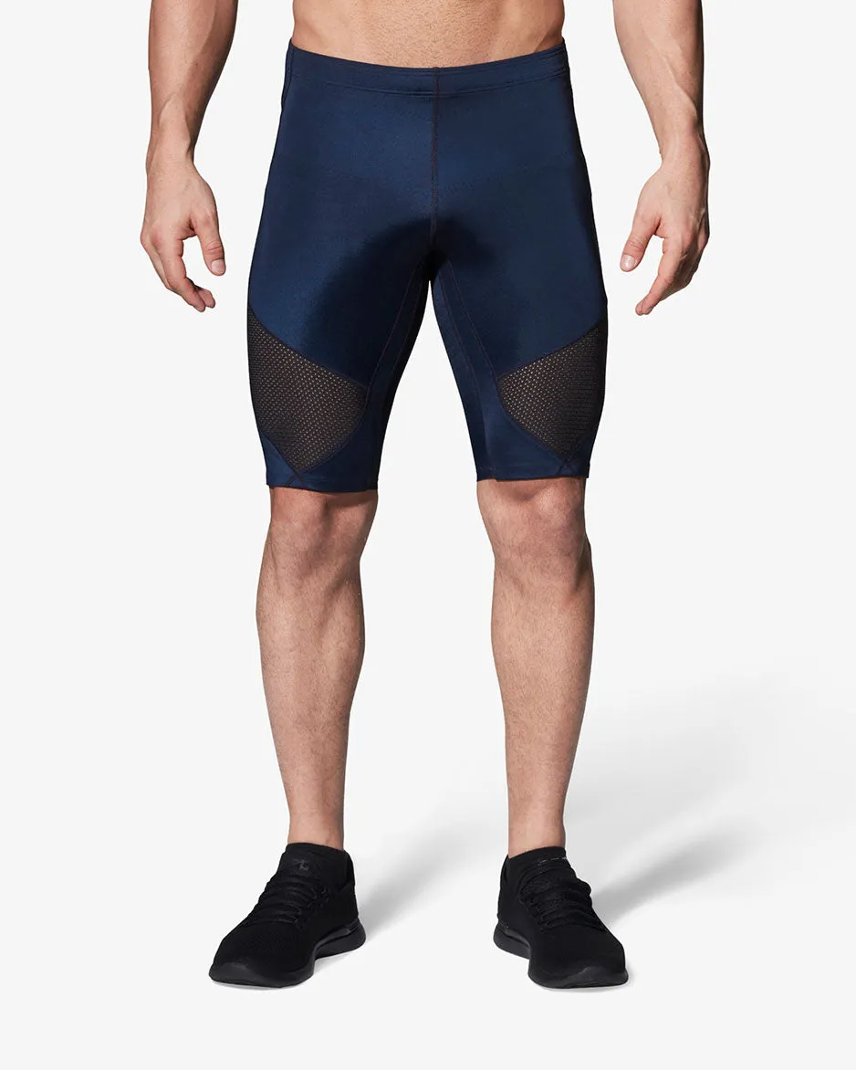 Stabilyx Ventilator Joint Support Compression Short: Men's True Navy