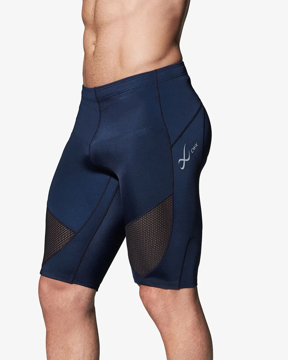 Stabilyx Ventilator Joint Support Compression Short: Men's True Navy