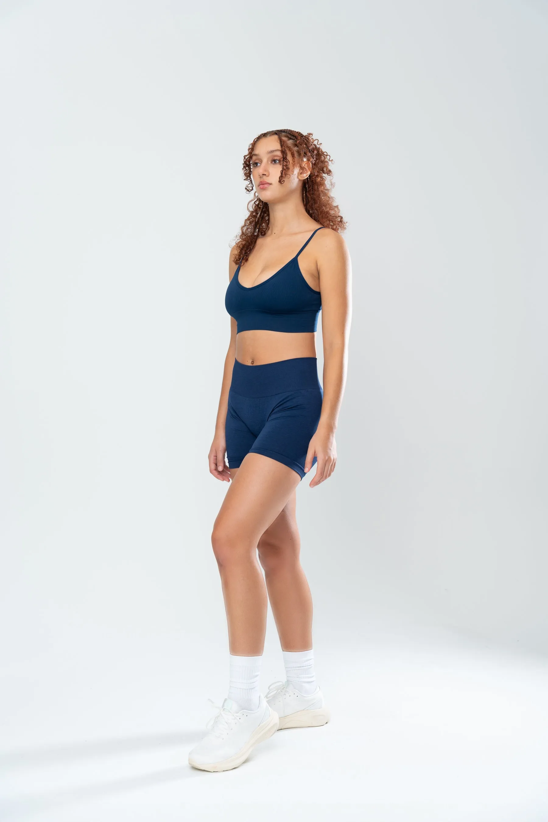 STELLA SEAMLESS BRA - NAVY