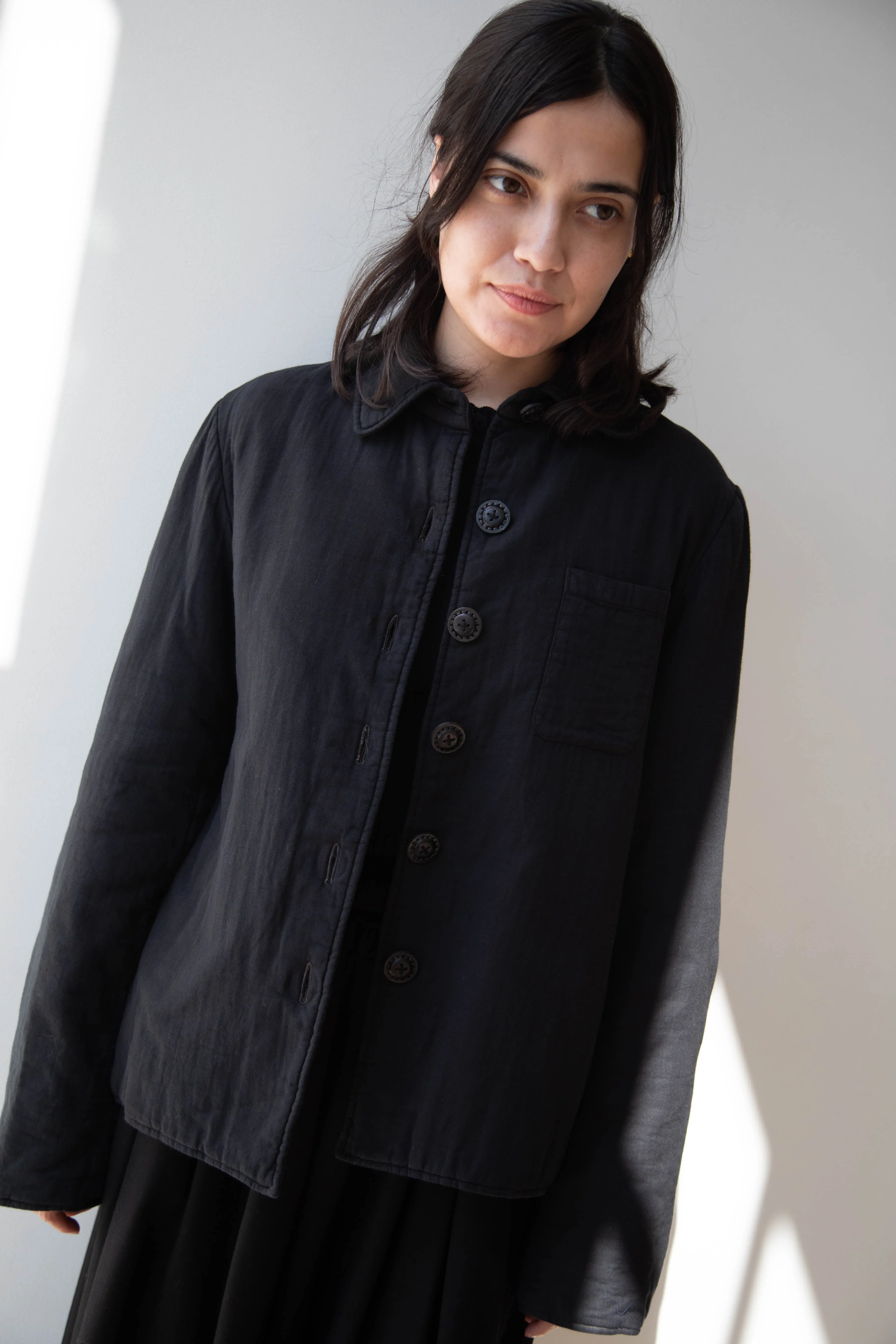 The Backward Vendor | Baby Puffer Jacket in Black