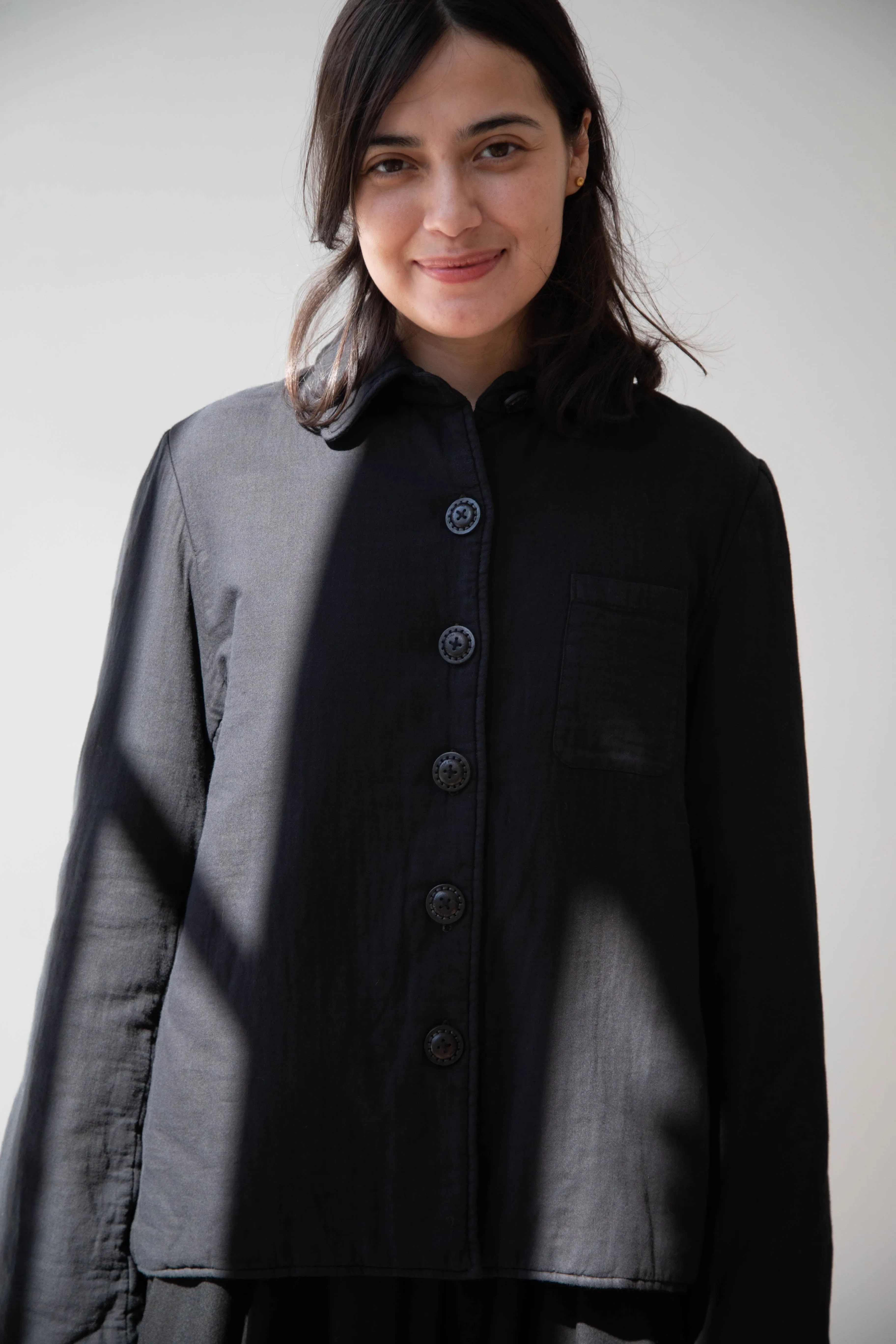 The Backward Vendor | Baby Puffer Jacket in Black