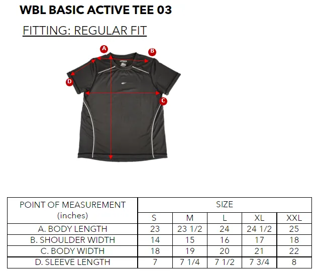 WBL BASIC ACTIVE TEE 03