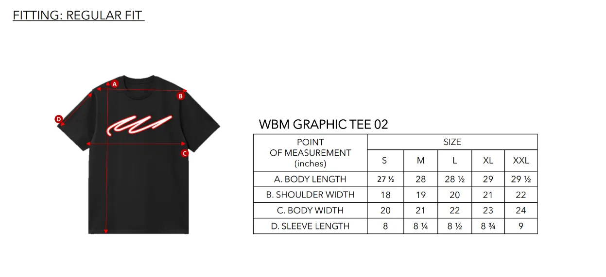 WBM LOGO ICON TEE 01