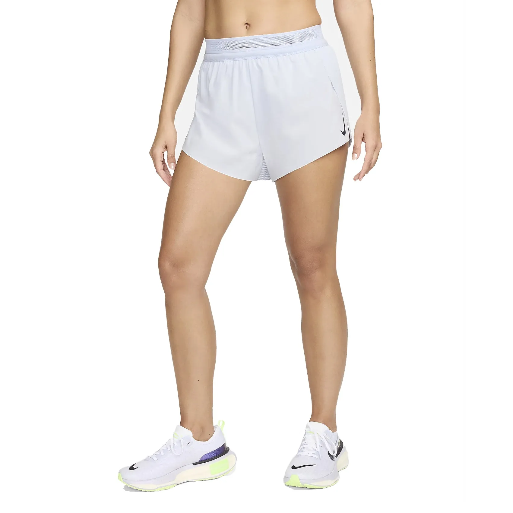 Womens Nike AeroSwift Dri-FIT ADV 3 Inch Mid-Rise Brief-Lined Running Shorts