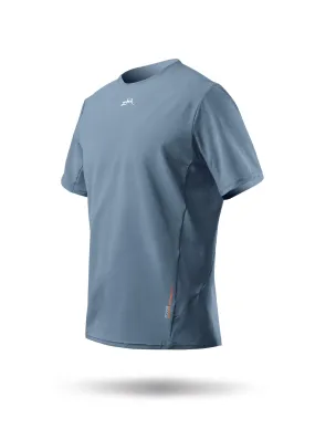 Zhik Mens Short Sleeve XWR Top - Cool Grey